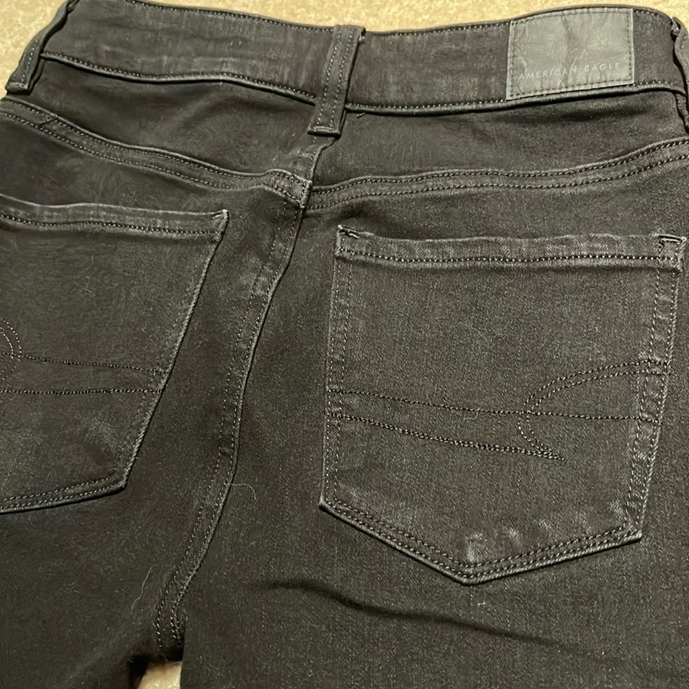 American Eagle Outfitters hi-rise jeggings - size women’s 0 Regular - Picture 4 of 7